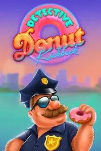 donut kickback slot logo